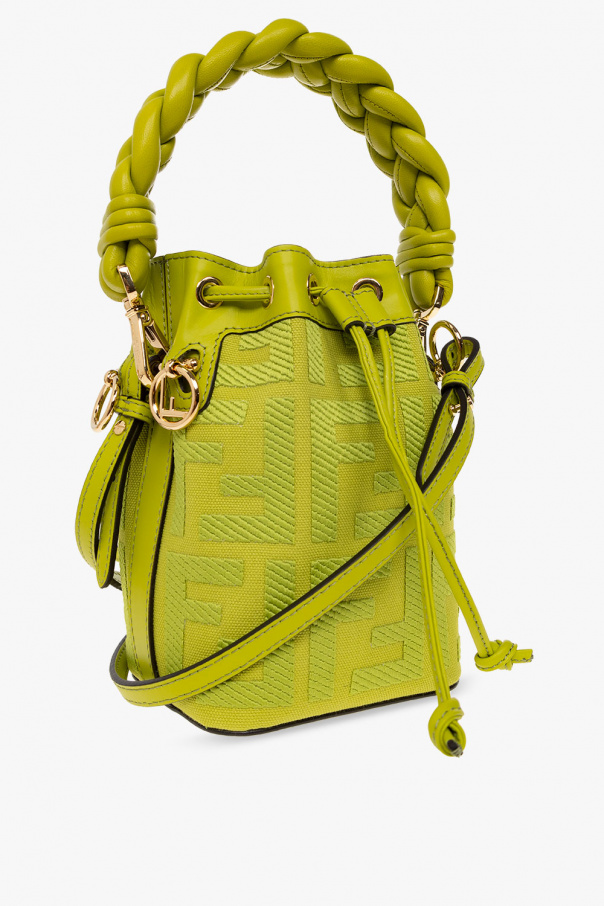 Fendi green discount bucket bag